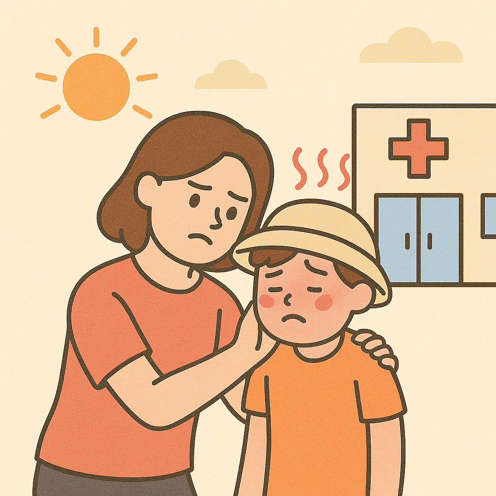 어린이나 노약자는 세심한 관찰