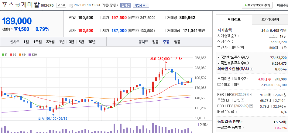 포스코케미칼