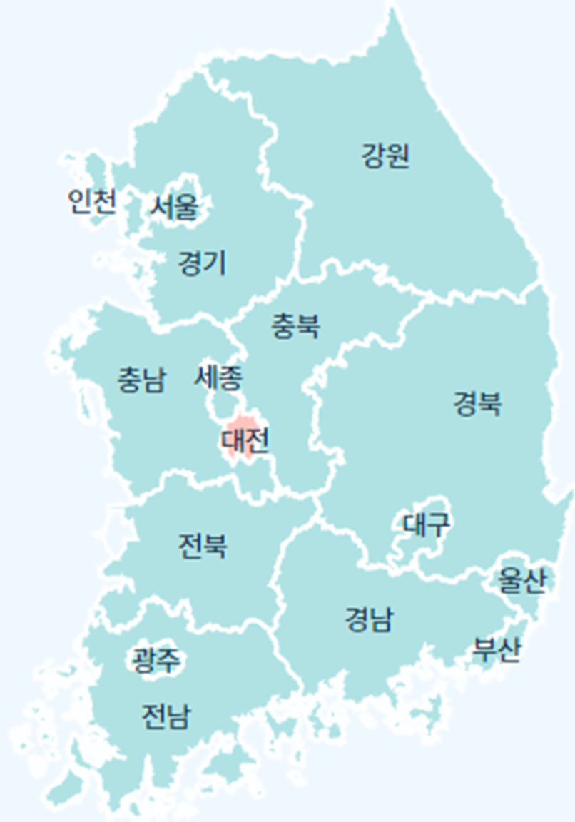 대전광역시 지역 분석