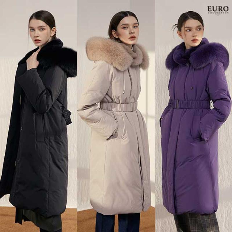 유로컬렉션 트리플 콤비퍼 롱구스 23fw