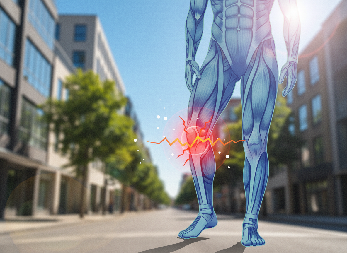 무릎 오금 통증 원인 진료과 찾기 어디아파 앱 어플