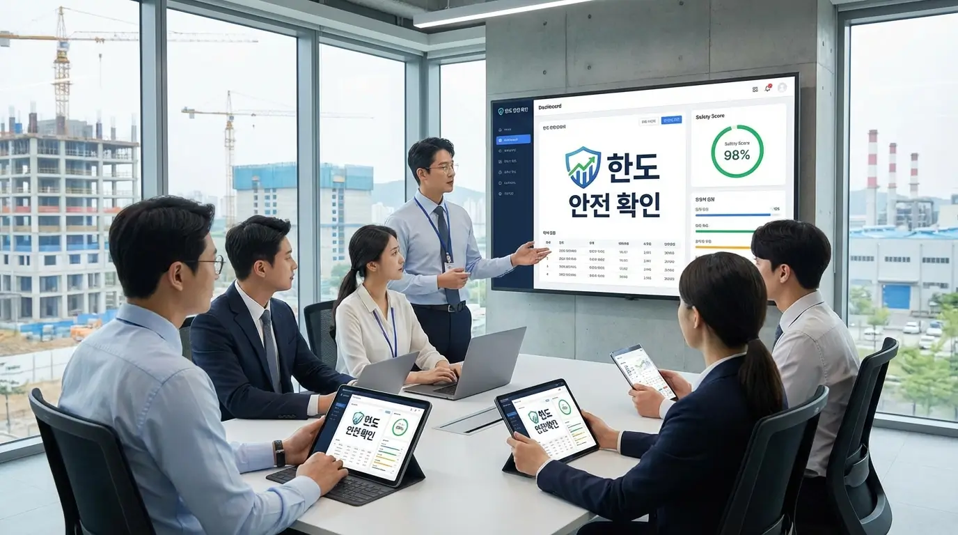 모바일 기업 통합 진단 앱 회사 한도 안전 확인