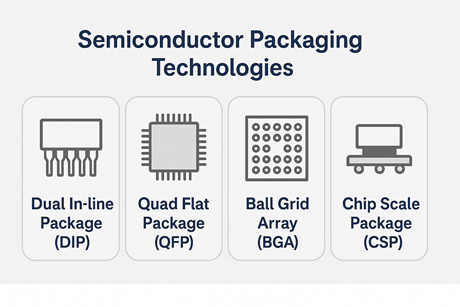 반도체 후공정 패키징 기술 관련 사진