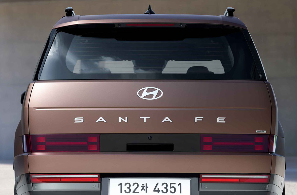 현대 싼타페 하이브리드 외관디자인