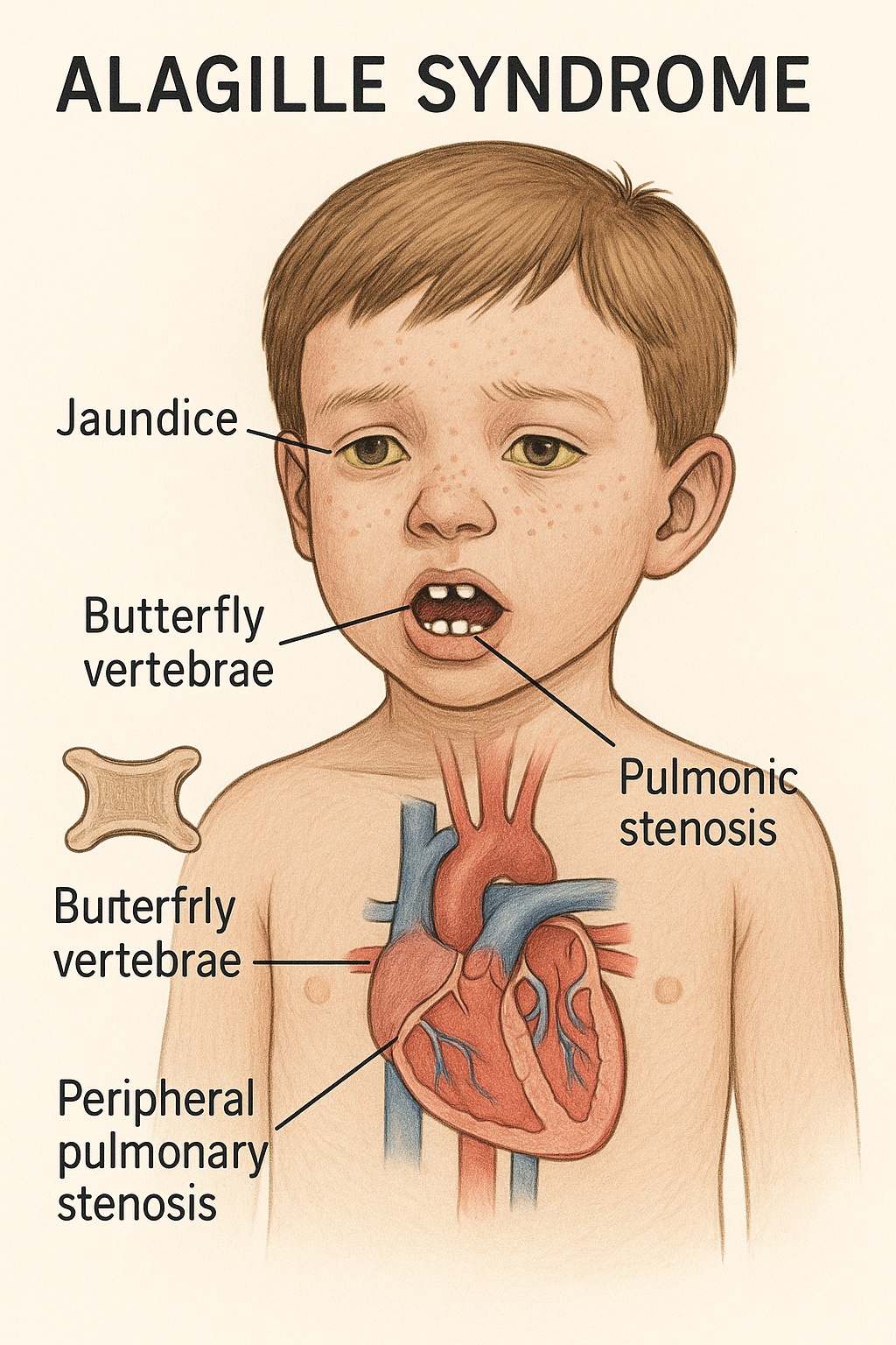 알라질 증후군 증상 그림