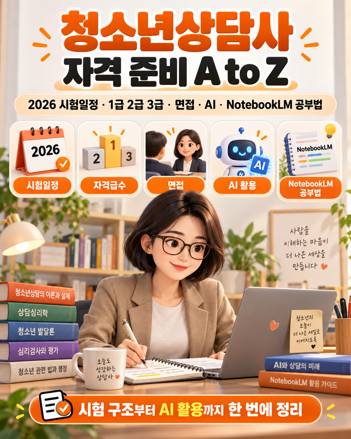 청소년 상담사 시험 준비