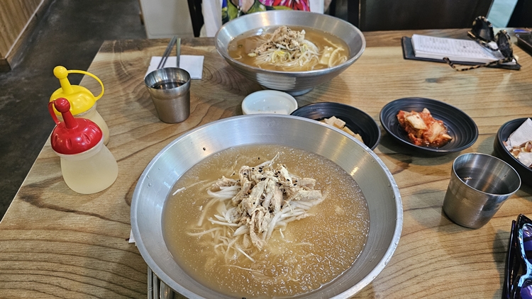 담양 국수거리 죽순닭국수