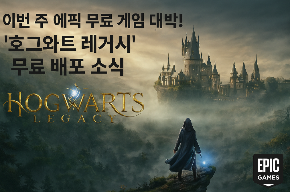호그와트 레거시 무료! 에픽 이번주 대박 게임 놓치면 후회