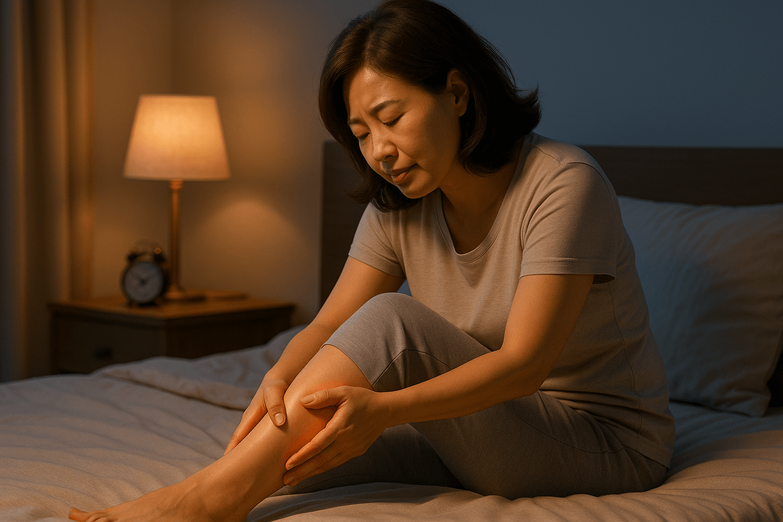 자다가 다리에 쥐가 나는 이유? 원인부터 해결법까지!