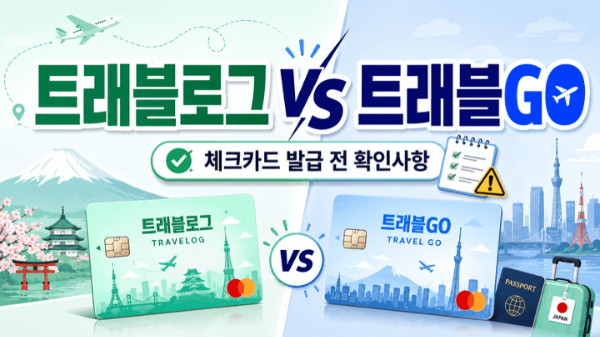 트래블GO-트래블로그-차이-체크카드-발급-전-확인