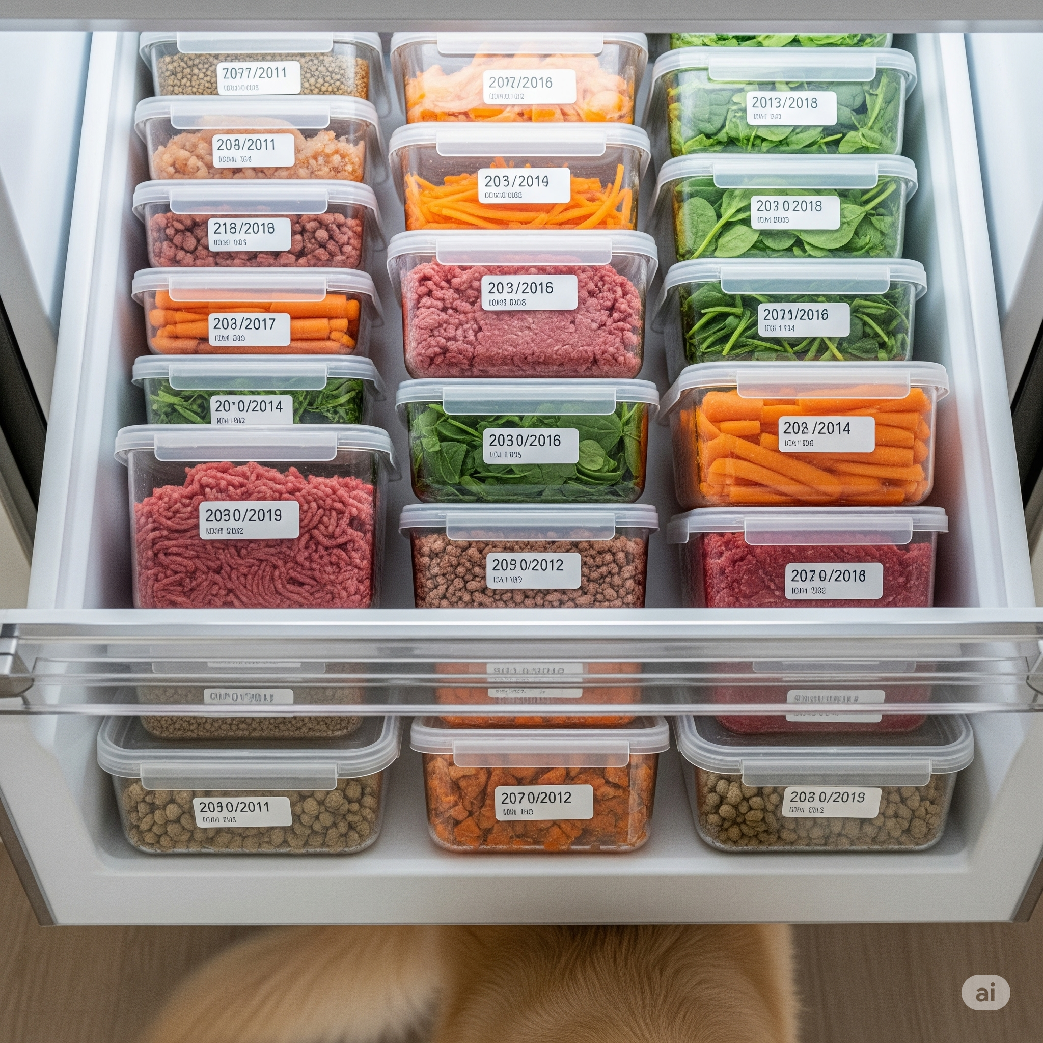 수제 펫푸드 냉동 보관