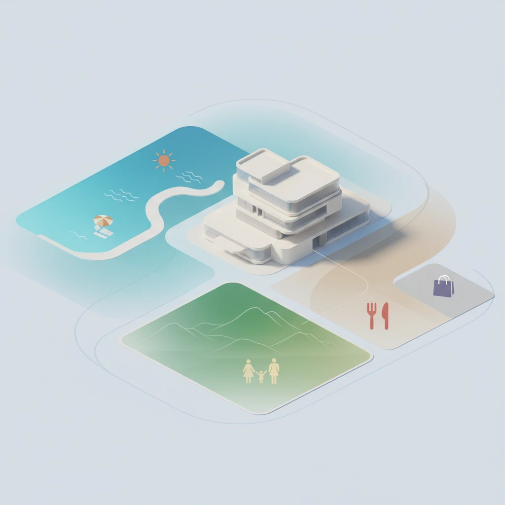 성공적인 휴가를 위한 리조트 호텔 유..