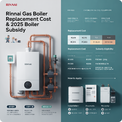 린나이 가스보일러 교체비용 이미지
