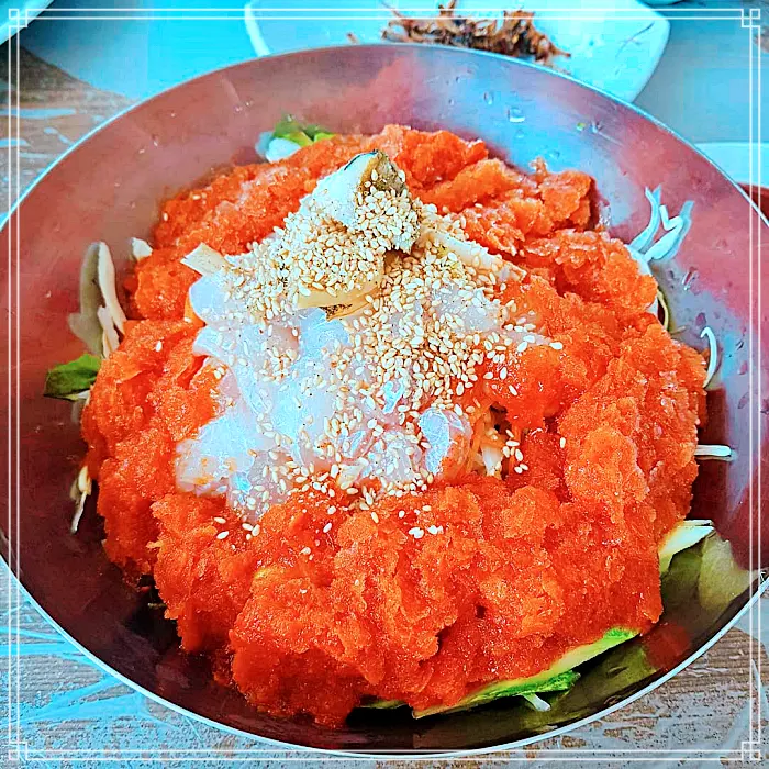 제부도, 전곡항 맛집 참소라숙회, 참소라 무침