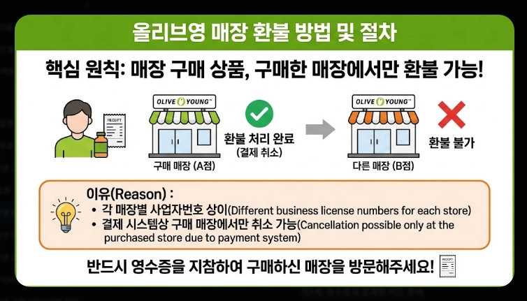 올리브영 환불규정