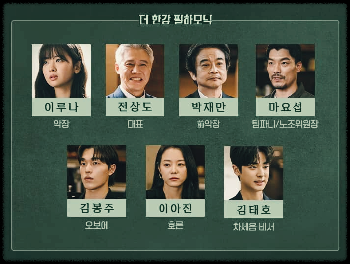 마에스트라 등장인물