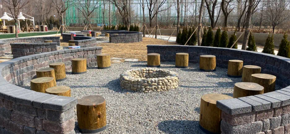 난지캠핑장 불멍자리