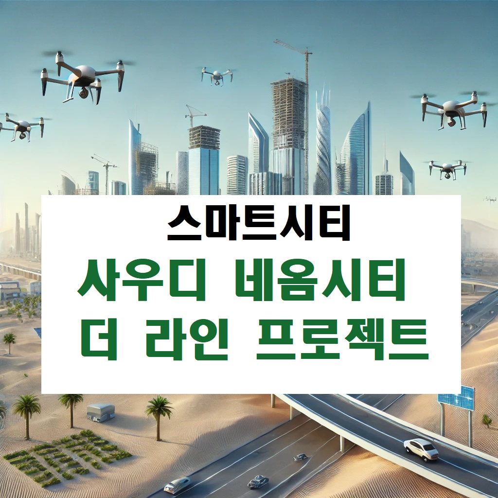 스마트시티 사우디 네옴시티 더 라인 프로젝트