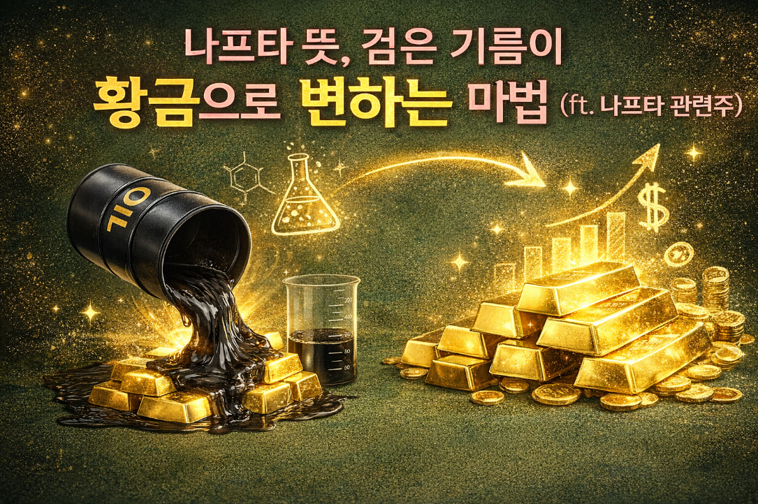 나프타 뜻부터 관련주까지 3분 완벽 정리