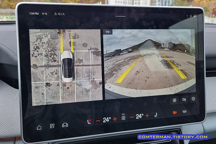 폴스타4 서라운드 뷰