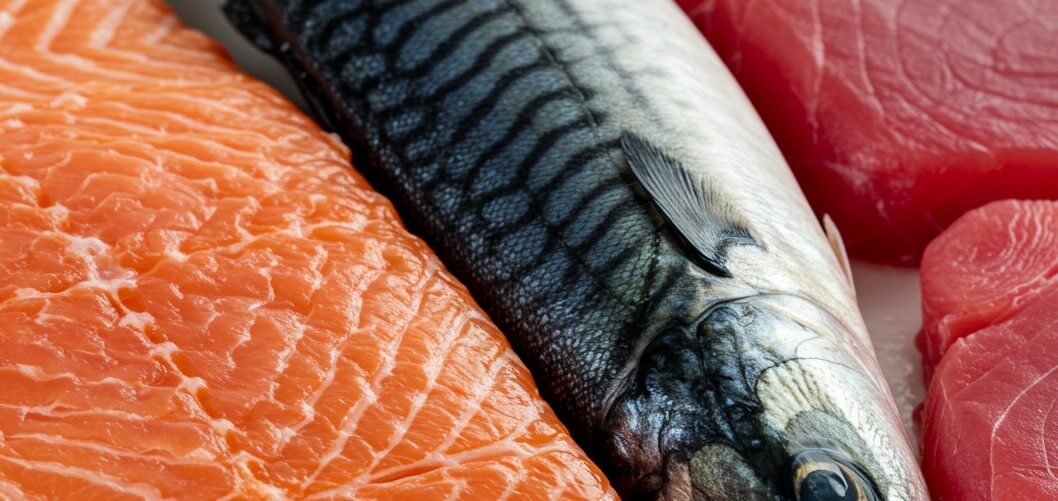 고등어, 연어, 참치