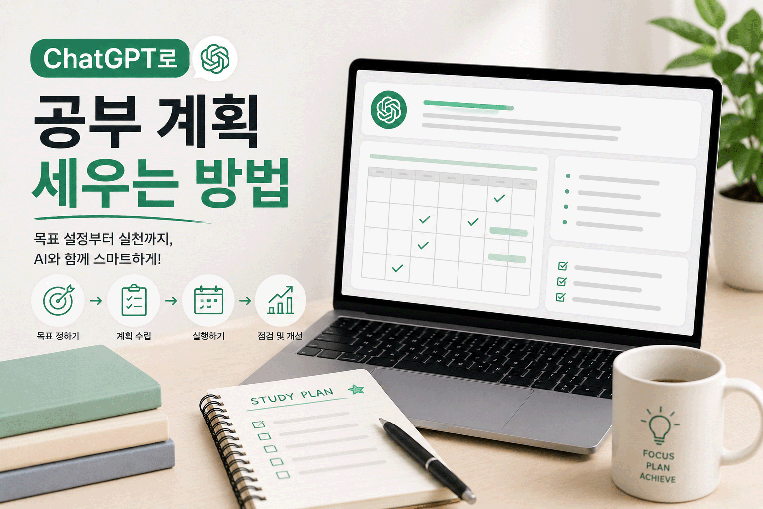 ChatGPT로 공부 계획 세우는 방법
