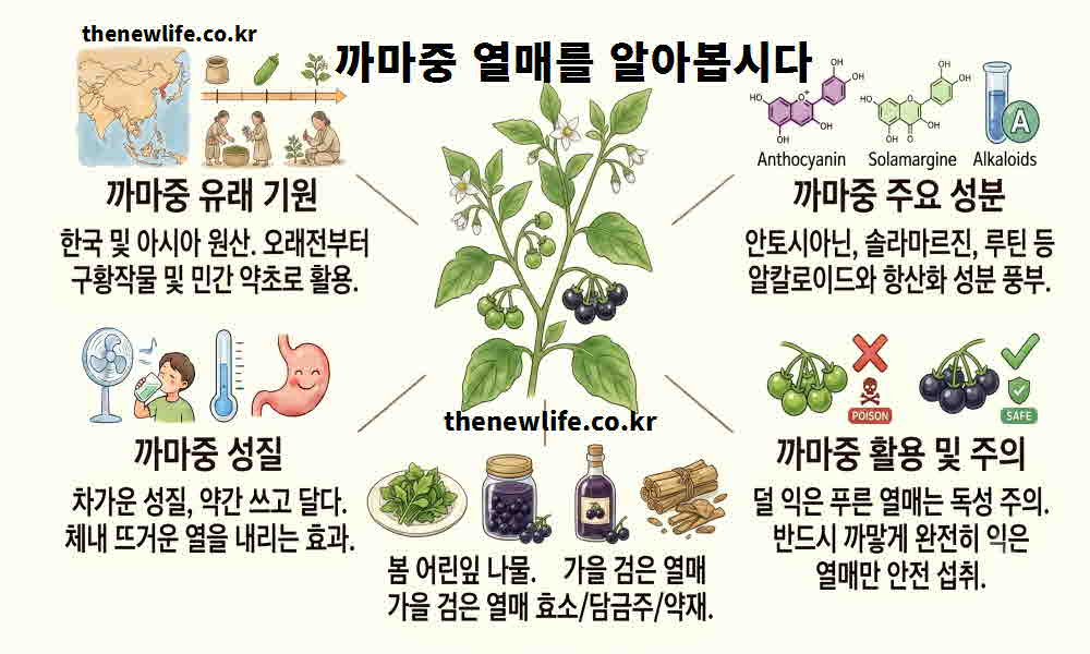 까마중 열매 효능 기본정보