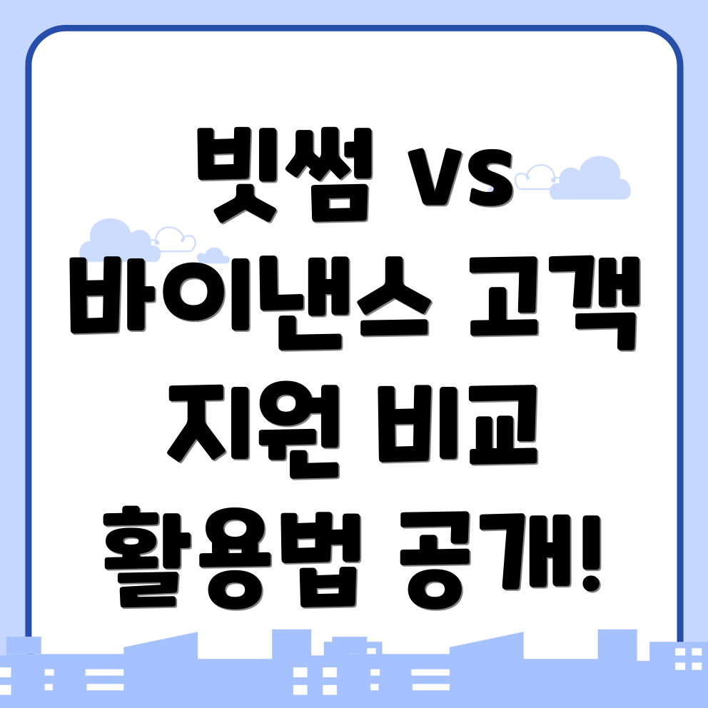 고객 지원 서비스