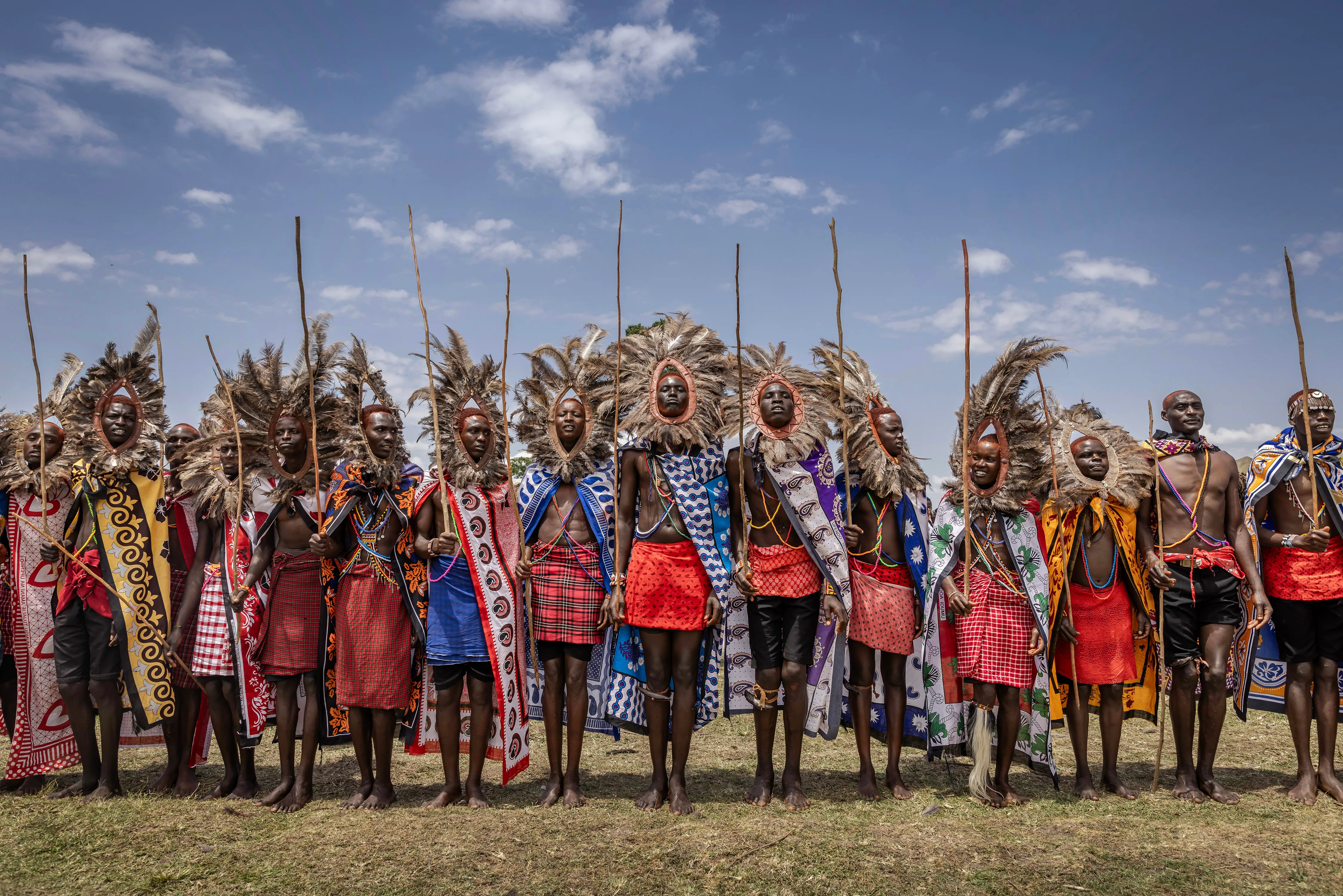 유네스코 무형문화유산 마사이 족 남성의 3단계 통과의례