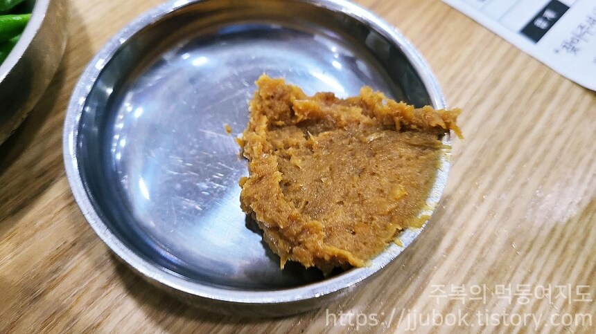 나주곰탕-하얀집-밑반찬-쌈장