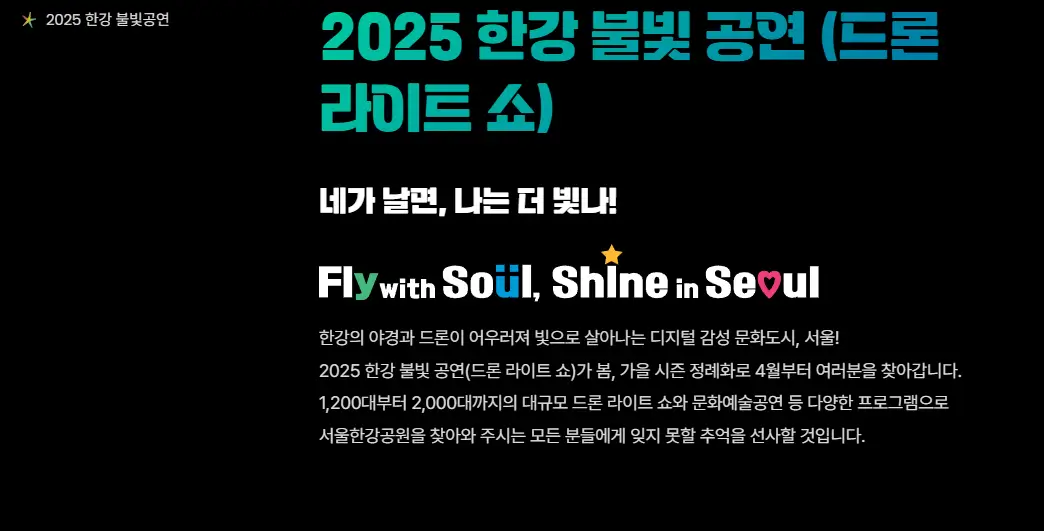 2025 한강 불빛공연