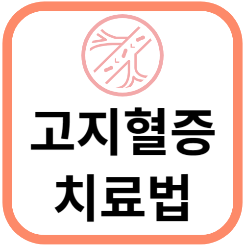 고지혈증 치료법