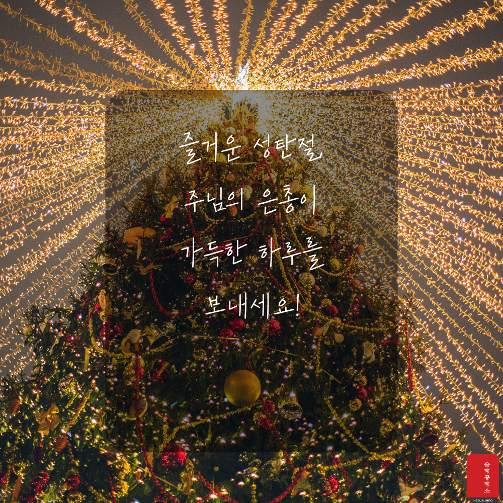 크리스마스 인사말 문구 이미지 모음집 문자 안부 메세지 모음