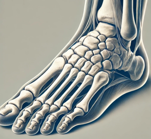 발의 뼈구조