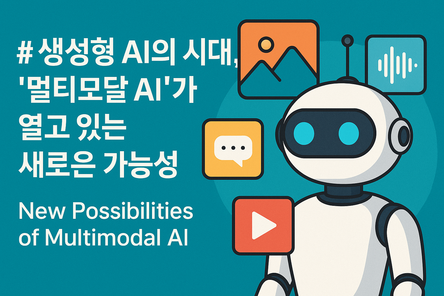 생성형 AI의 시대, '멀티모달 AI'가 열고 있는 새로운 가능성