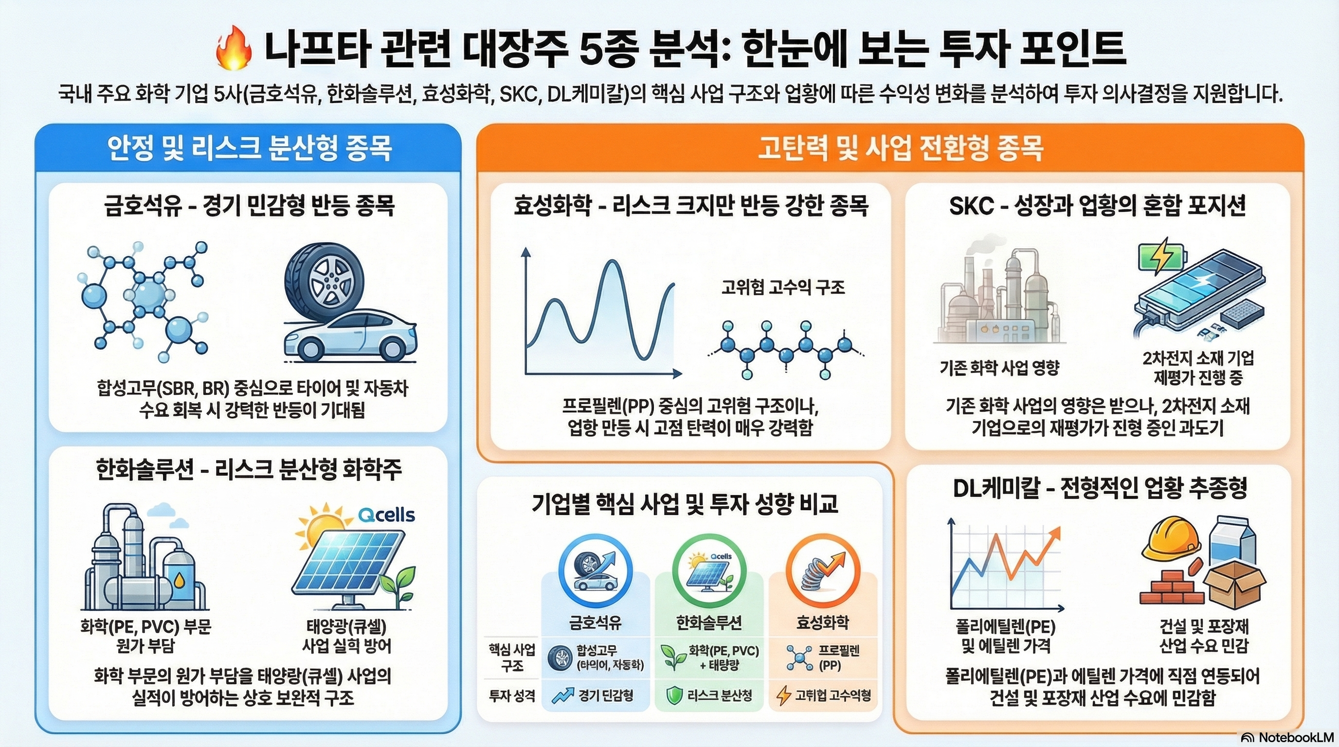 나프타 관련주, 대장주 말고