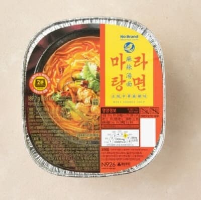 노브랜드마라탕면189.7g-2,180 원
