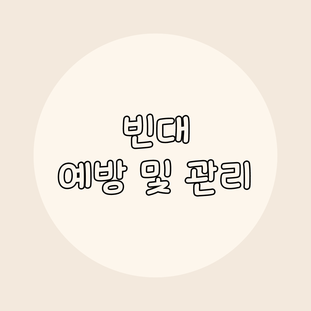 빈대 예방