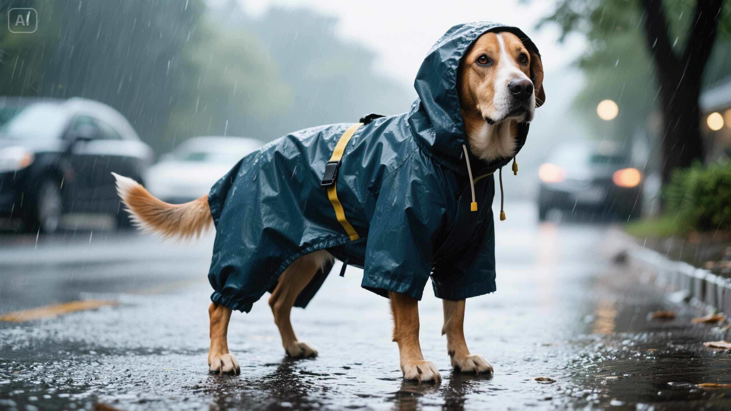 비 오는 날에도 걱정 없는 강아지 산책 꿀팁