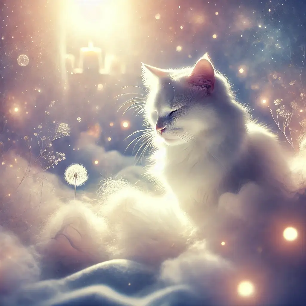 흰 고양이 꿈 해몽