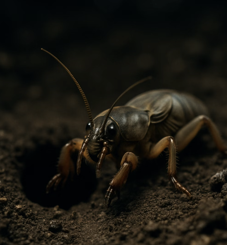 밤의 정원에서 들리는 울음소리