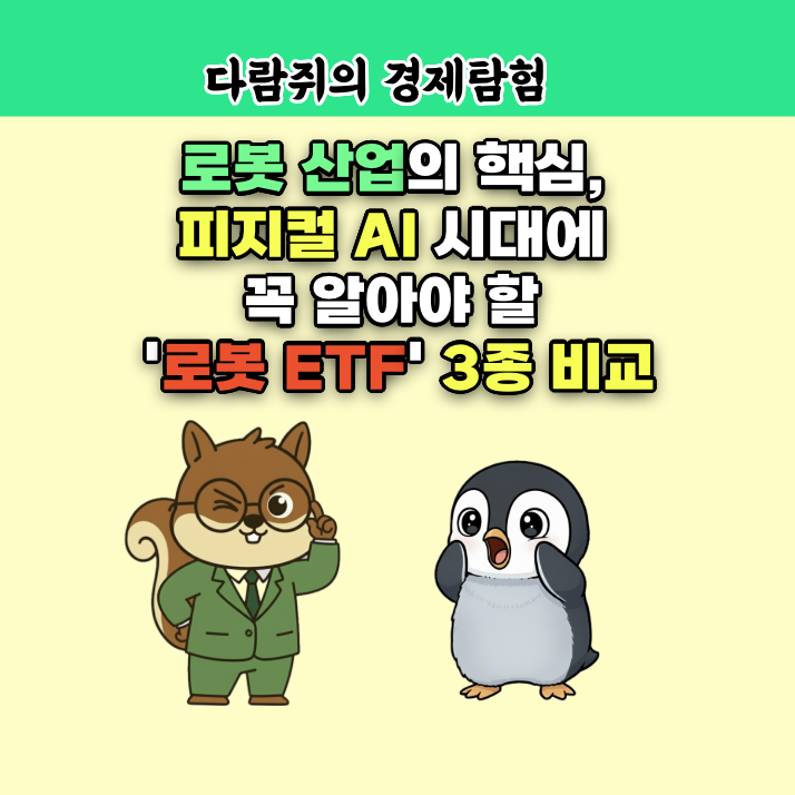 로봇 ETF 3종 비교