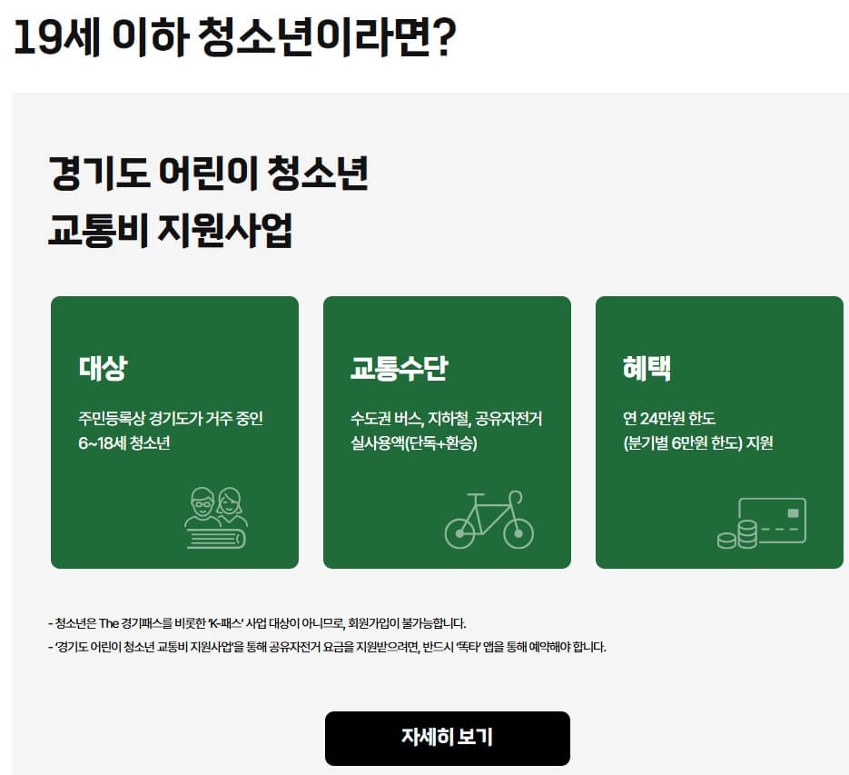 더 경기패스 신청방법 더블혜택