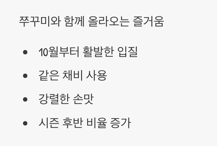 쭈꾸미 낚시의 또 다른 즐거움, 갑오징어