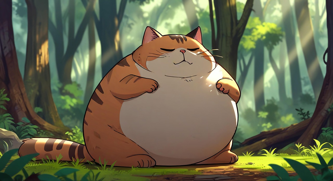 살 찐 고양이