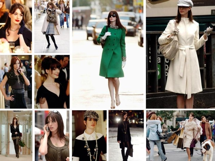 영화 '악마는 프라다를 입는다' 의 패션 모음 사진