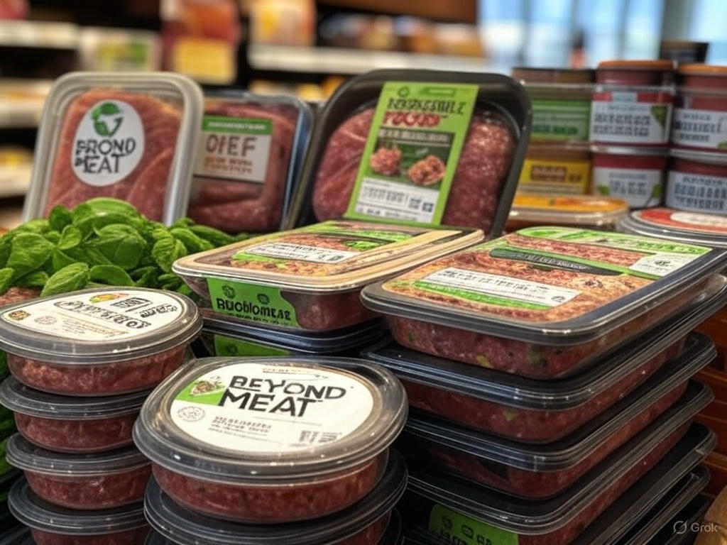 고기와 유사한 식감과 맛을 구현한 비욘드 미트(Beyond Meat)