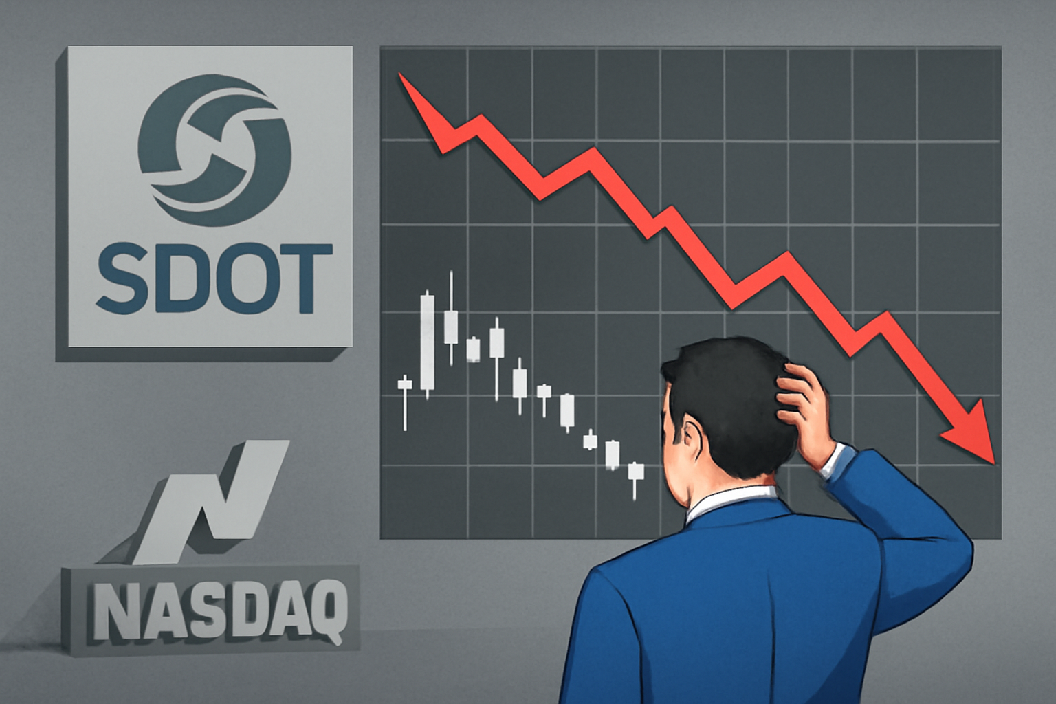 사닷그룹(SDOT) 주가 전망 ❘ 나스닥 상장 유지 위기와 반등 가능성 분석 관련 사진