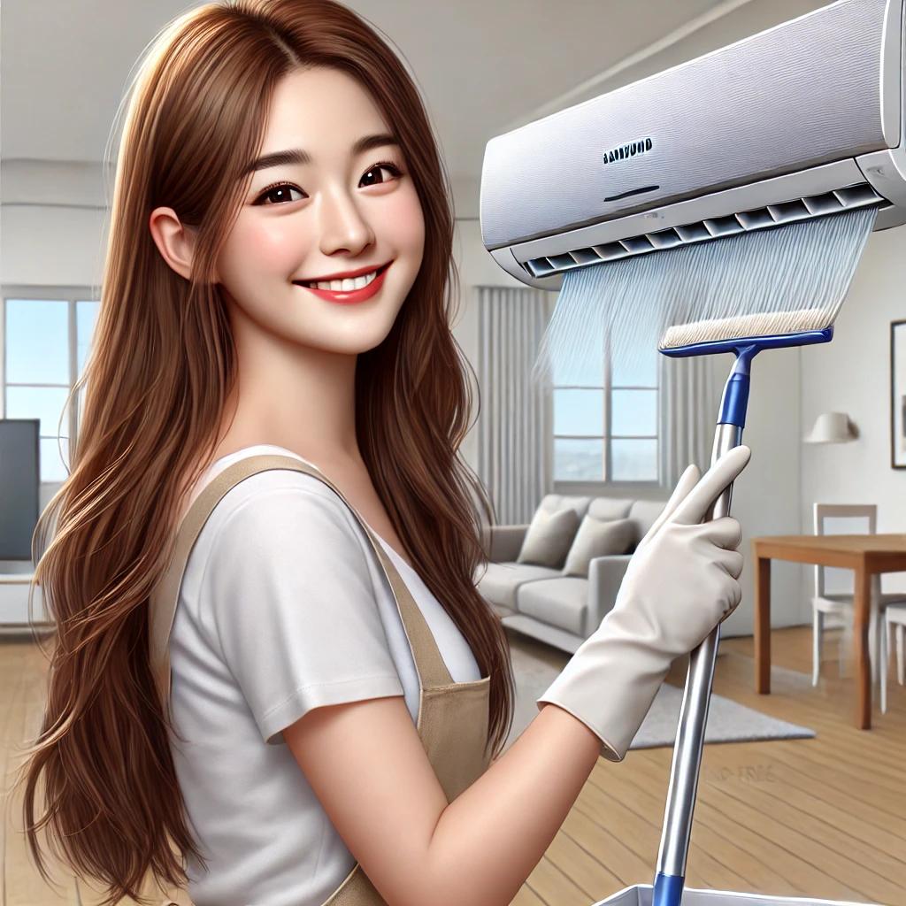 삼성 무풍에어컨 청소기능