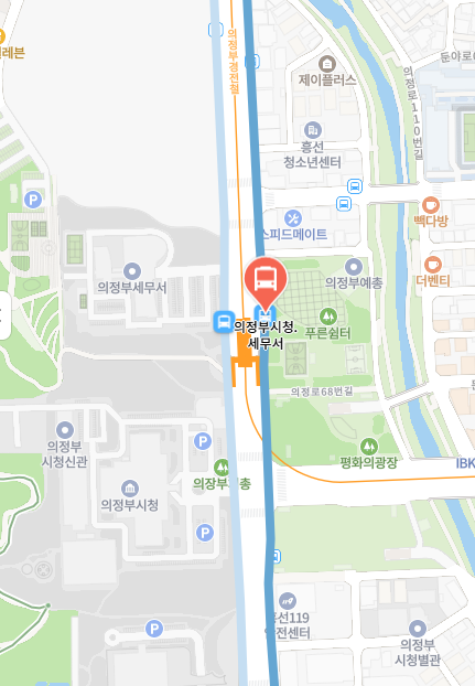 7300번 버스노선도